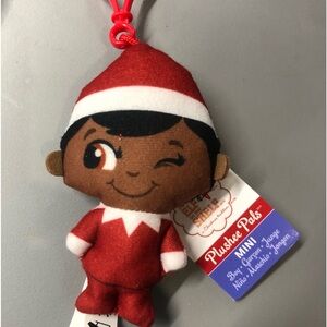 Plushee Pals Mini Elf on the Shelf With Clip